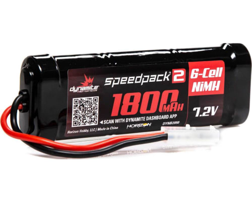 SPEEDPACK2 7.2V 1800MAH 6 CELL NiMh FLAT Tamiya photo