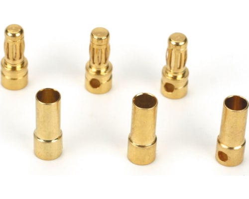 Gold Bullet Connector Set 3.5mm  3 photo