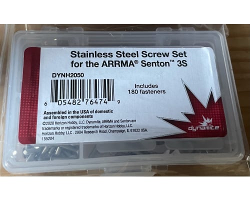 Stainless Steel Screw Set: Arrma Senton 3S photo