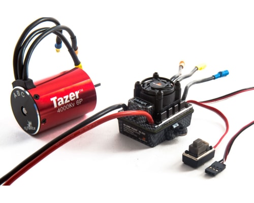 discontinued Tazer 1/10 6-Pole 4000kv Waterproof Esc/Motor Combo photo