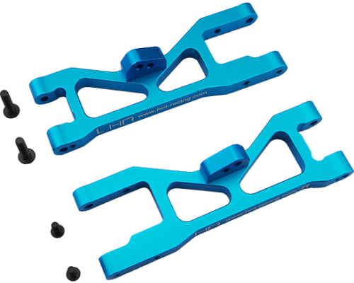 Aluminum Sb Front Suspension Arm Set (Blue) - ECX 2WD photo