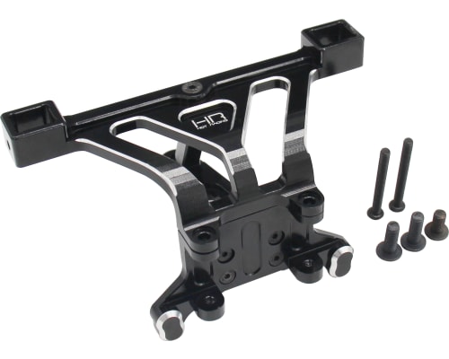 Aluminum Front Body Mount (Black) - E-Revo 2 photo