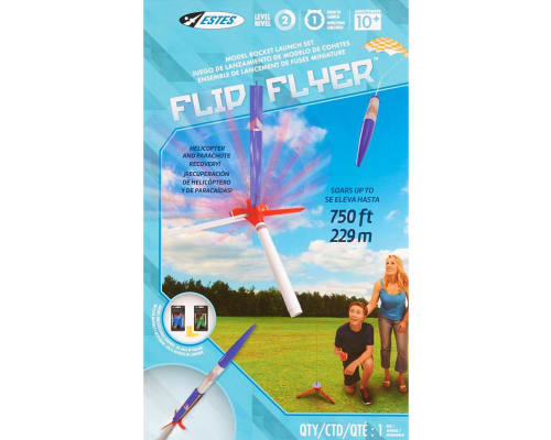 Flip Flyer Model Rocket Launch Set E2X photo