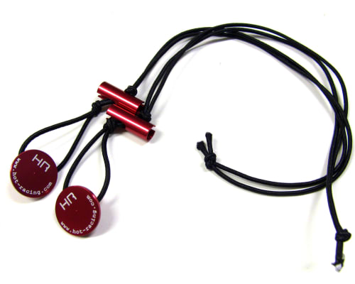 discontinued 1/8 Scale Elastic Tire Holder (Red) photo