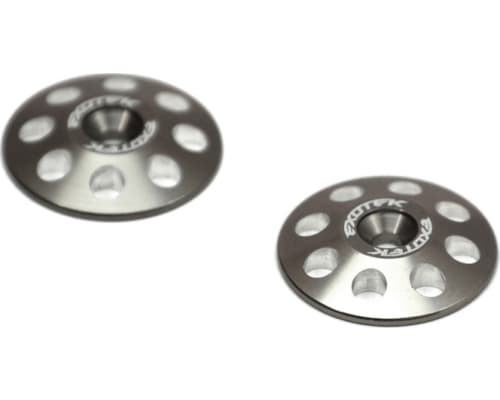 1/8 Buggy XL Wing Buttons 22mm 2 Gunmetal photo