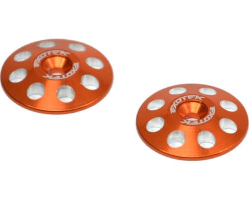 1/8 Buggy XL Wing Buttons 22mm 2 Orange photo