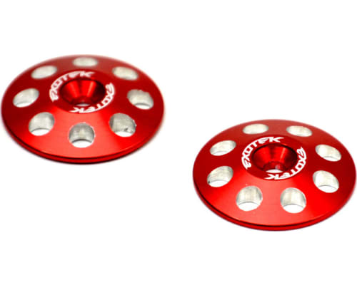 1/8 Buggy XL Wing Buttons 22mm 2 Red photo