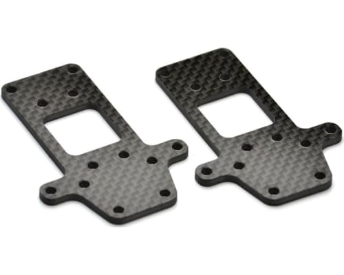 B6 Gear Box Riser 2- 2.5mm Carbon Fiber Spacers photo