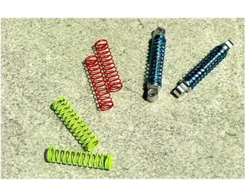 Silver Aluminum Friction Shock Set 30mm Assembled photo