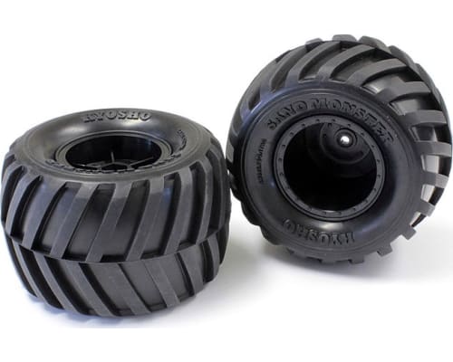 EZT001 Tire & Wheel Set(Monster Tracker) photo