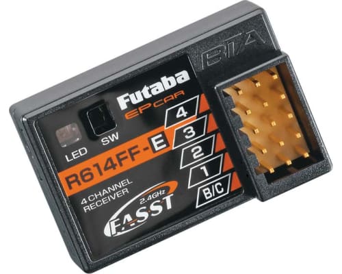 discontinued  R614FF-E 4Ch 2.4GHz FASST Receiver 4PK 4PKS photo