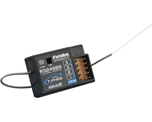 R324sbs 2.4ghz Receiver Tfhss 4ch Telemetry Sbus2 photo