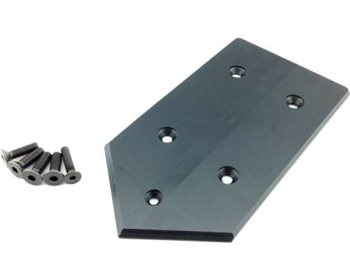 Black Delrein Rear Skid Plate: Losi 5ive MINI WRC photo