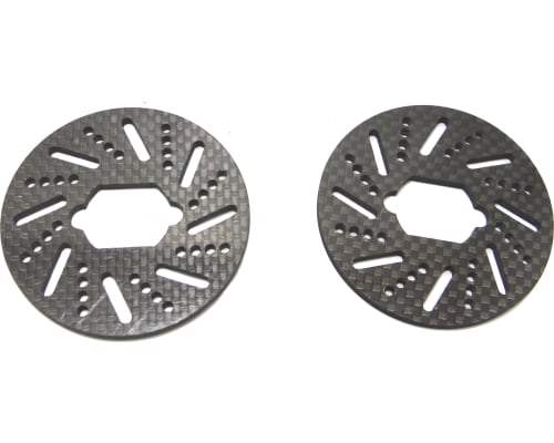 Turbo Slot Carbon Fiber Brake Disks photo