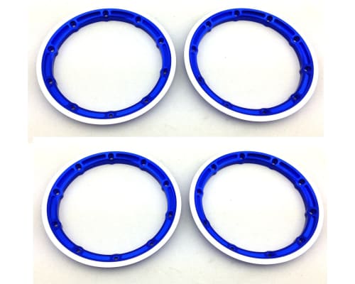 discontinued Blue Aluminum Beadlock Rings: 5ive photo