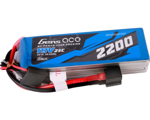 11.1V 2200mAh 3S 25C G-Tech Smart LiPo: Universal photo