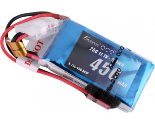 discontinued  450mAh 11.1V 25C 3S1P Lipo Battery Pack w/ JST-SYP photo