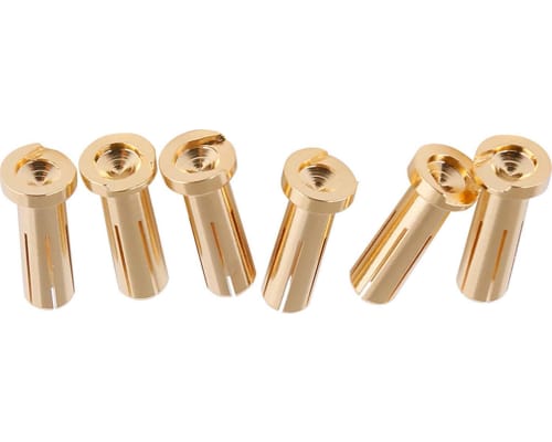 5.0mm bullet connector 6 pieces photo