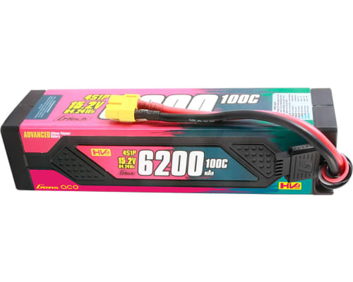 15.2V 6200mAh 4S 100C G-Tech Smart LiPo: XT60 photo