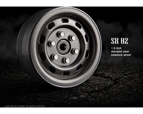 1.9 Sr02 Beadlock Wheels Uncoated Steel 2 photo