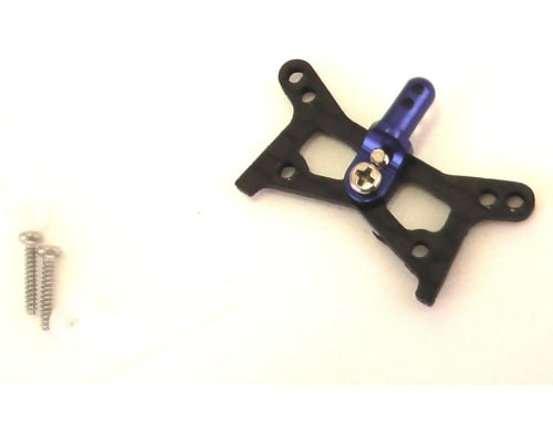 Graphite Front Shock Tower (Blue) - Losi 1/36 Micro-T photo