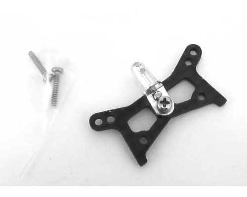 Graphite Front Shock Tower (Silver) - Losi 1/36 Micro-T photo