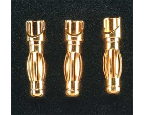 GP GOLD BULLET CONN MALE 4mm (3) photo