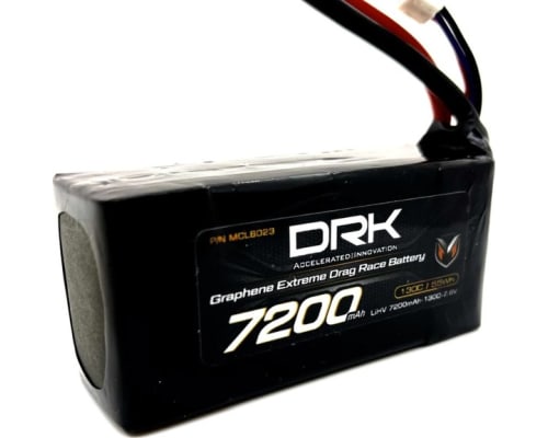 DRK 7200mAh 130C 7.6V Graphene Extreme Drag Race Battery w/ XT90 photo