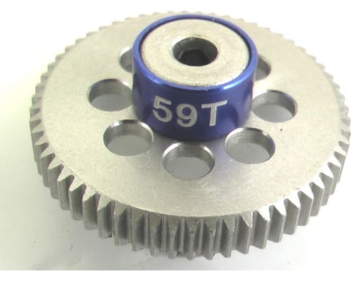 59t 64p Hard Anodized Aluminum Pinion Gear photo