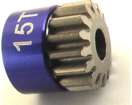 15t 48p Hard Anodized Aluminum Pinion Gear photo