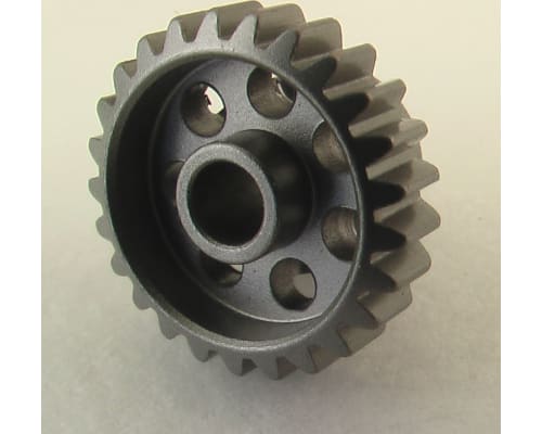 25t 48p Hard Anodized Aluminum Pinion Gear 1/8 Inch Bore photo