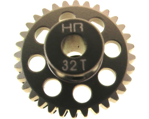 32 Tooth 48 Pitch Hard Aluminum Pinion Gear photo