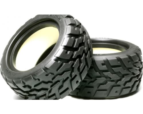 RC NDF01 V-Tread Block Tires - (75/47) photo