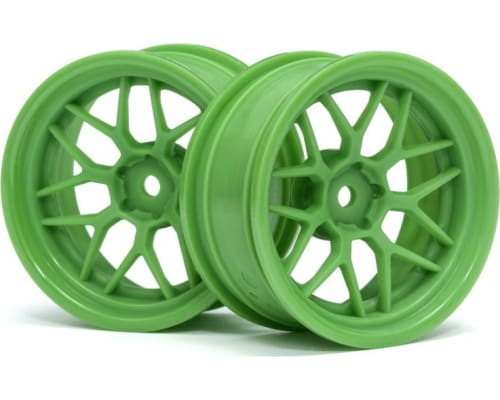 Tech 7 Wheel Green 52x26mm 6mm Offset 2 pieces photo