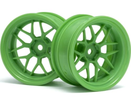 Tech 7 Wheel Green 52x26mm 9mm Offset 2 pieces photo