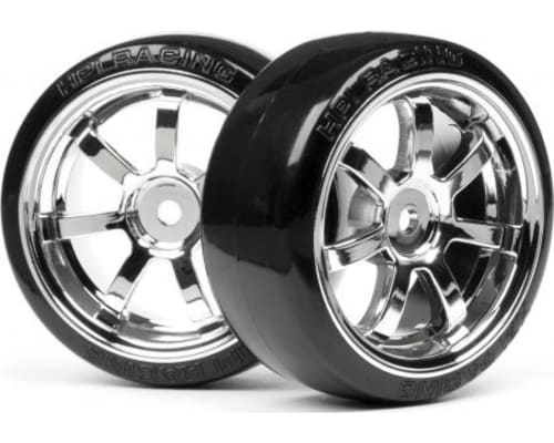 discontinued T-Drift/Rays 57s Wheel 26mm chrome (2) photo