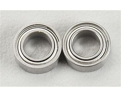 4x7x2.5mm Shielded Ball Bearings (2) photo