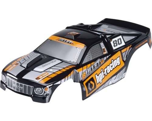 Trimmed & Painted Bullet 3.0 ST Body (Black) w/Decals photo