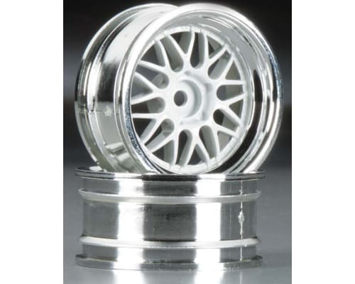 Hre C90 Wheels 26mm chrome/White 6mm Offset (2) photo