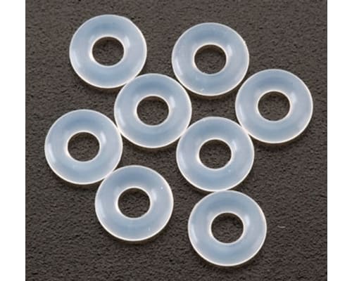 Clear Silicone O-Rings 3x7mm (8) photo