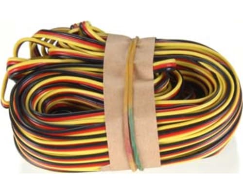 50' 3-Color Heavy Gauge Servo Wire photo