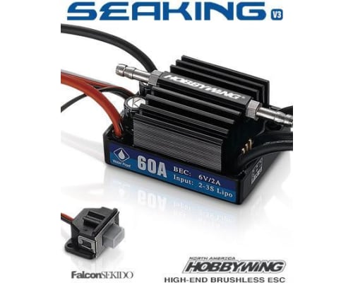 Seaking 60a V3.1 brushless Waterproof Esc for Marine Use photo