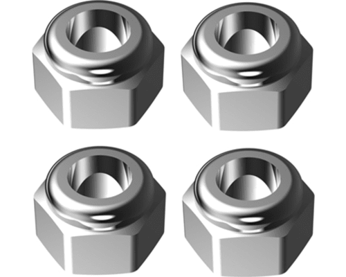 M3 Locknuts (X4) photo