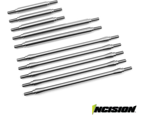 TRX-4 Stainless St 10pc Link Kit Stock Wheelbase photo