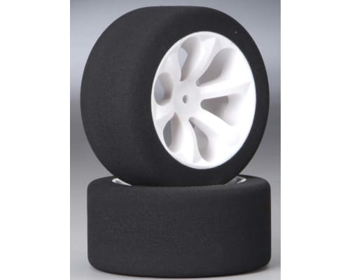 Foam 1/10 Rear Tires/Wheels 12mm Hex Drive photo