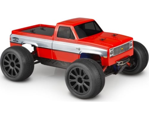 1982 GMC K10 Traxxas 1/16th E-Revo Clear body photo