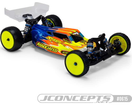 S2 - RC10b7 Body W/ Carpet/Turf/Dirt Wing Fits AE B7 Clear photo