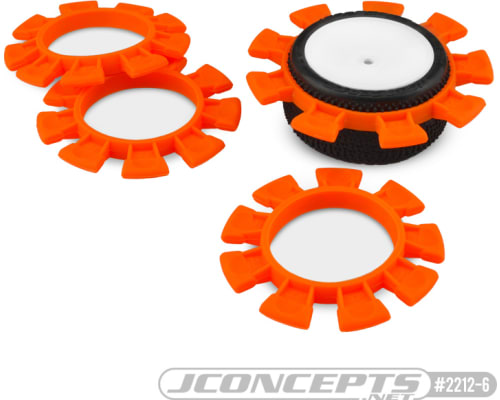 Satellite Tire Gluing Rubber Bands - Orange photo