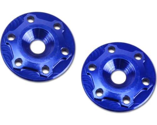 Finnisher Aluminum Wing Buttons Blue B6/B6d photo