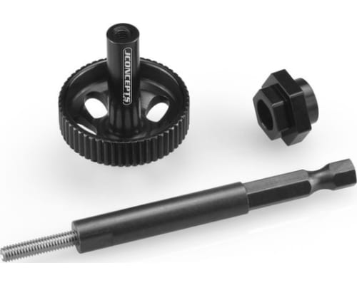 Tire Break-In Drill Adaptor Kit: Black photo